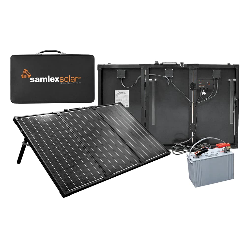 Samlex America Samlex Solar Msk-90 Portable Solar Charging Kit,WBAUVB00IACWRDS image 1