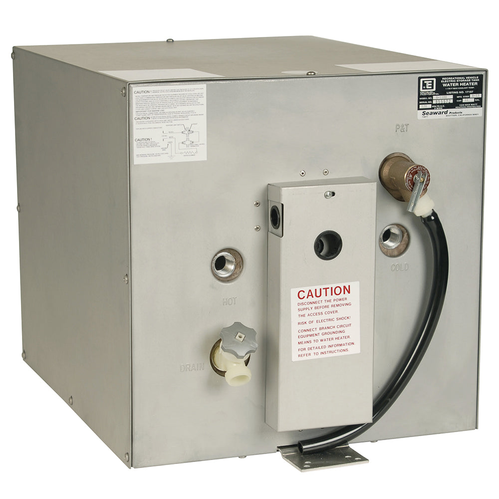 Whale Seaward 11 Gallon Hot Water Heater W/Rear Heat Exchanger - Galvanized Steel - 240V - 1500W,WBHOMA001345495 image 1