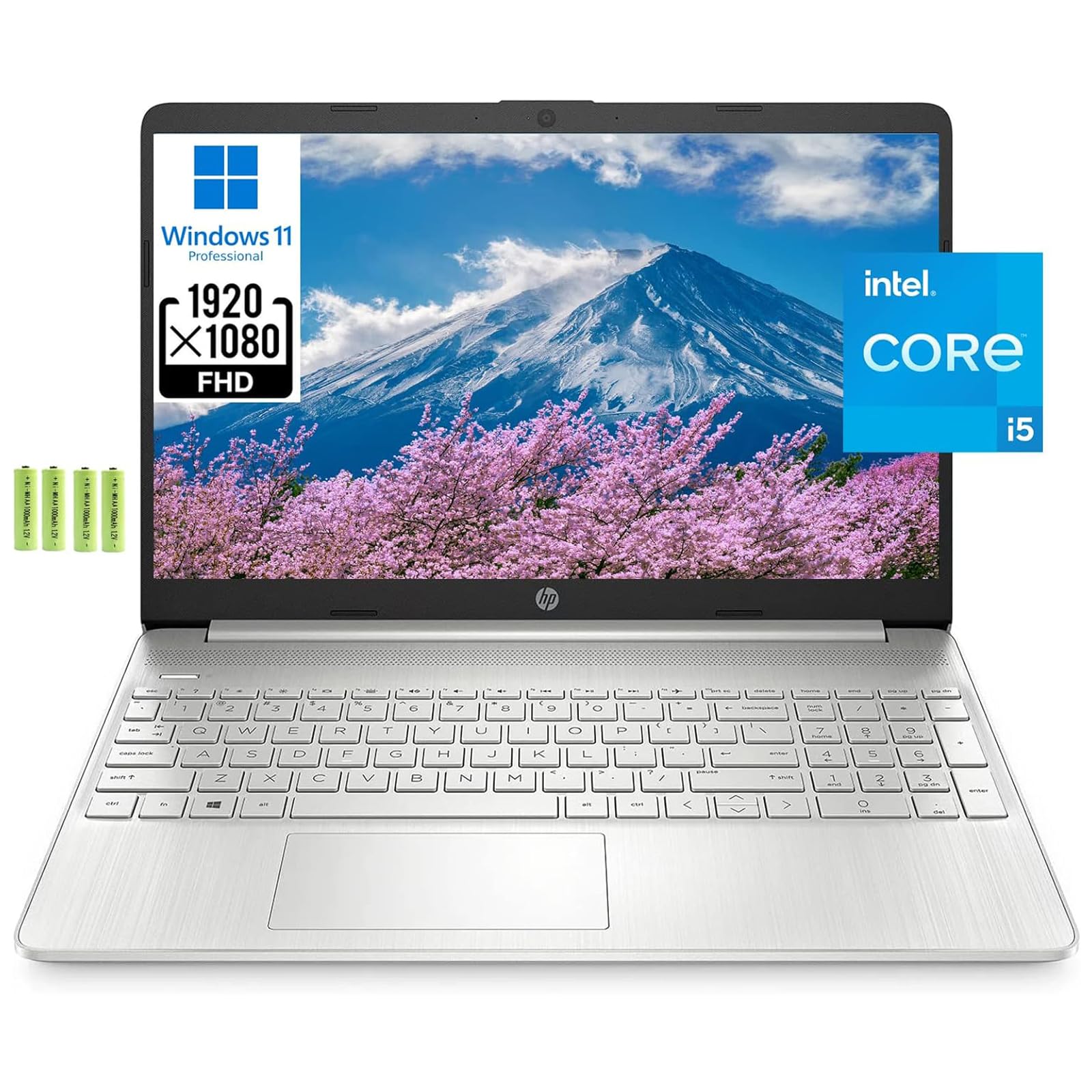Hp Windows 11 Pro 15 15.6'' Fhd Business Laptop Computer,11Th Gen Intel Core I5-1135G7, 16Gb Ram 512Gb Ssd, Intel Iris Xe Graphi image 1