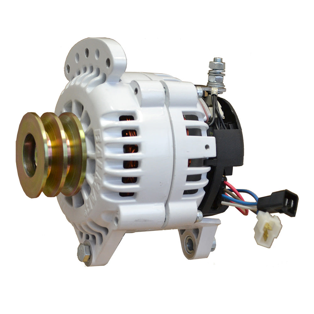 Balmar Alternator 120 Amp 12V 3.15'' Dual Foot Saddle Dual Pulley W/Isolated Ground,WBAUVB000M6CQ6S image 1