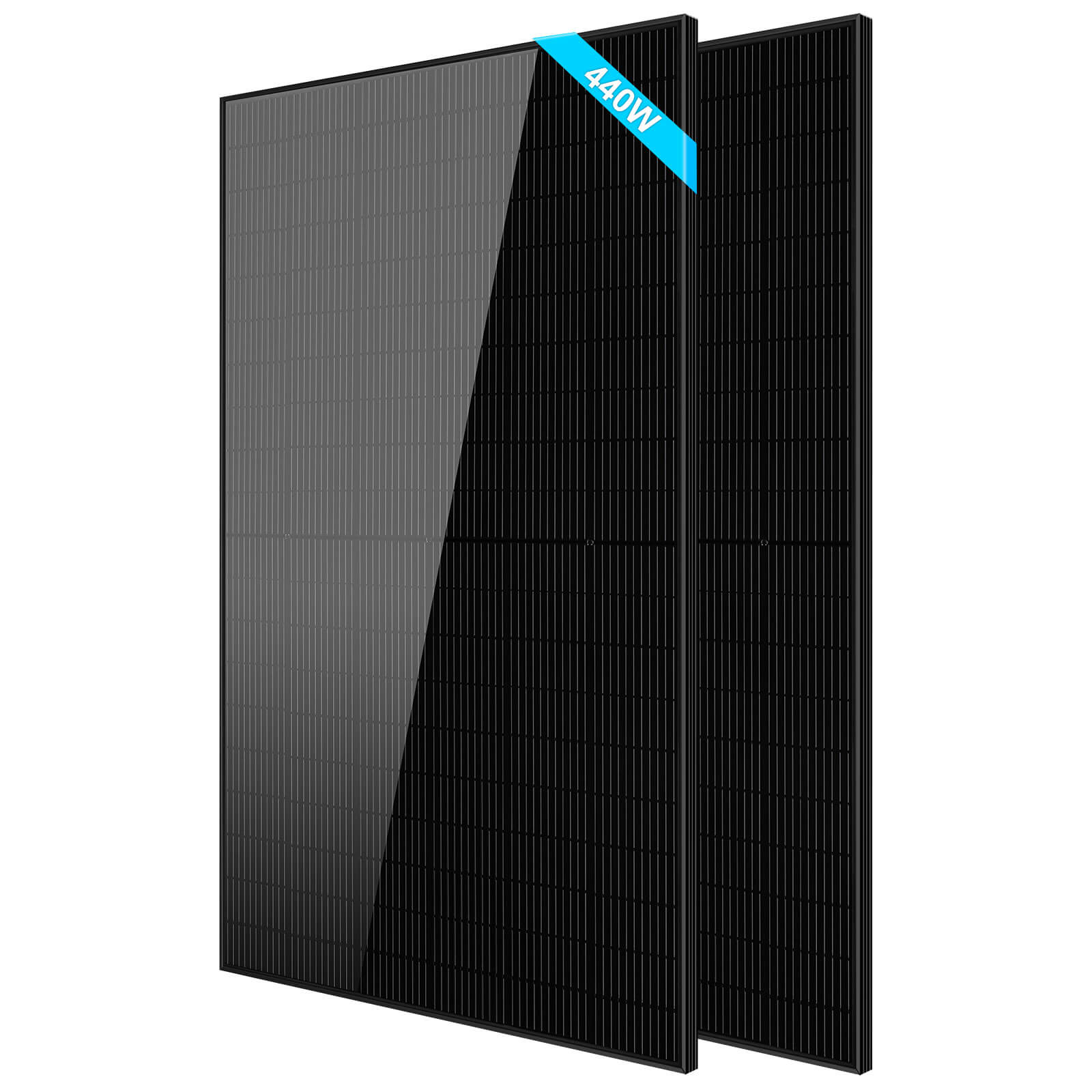 440W Mono Black PERC Solar Panel image 1