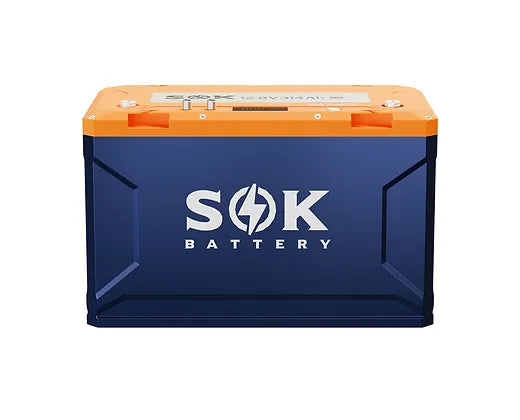 SOK Battery 12V 314Ah LiFePO4 Battery with Built-in Heater & Bluetooth, Victron CAN Comms (SK12V314PH) image 1