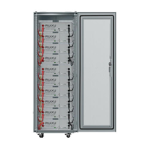 Ruixu 50kWh Lithium Batteries Kits - 10 batteries + 10-Slot Battery Cabinet w/ Heating Option image 1