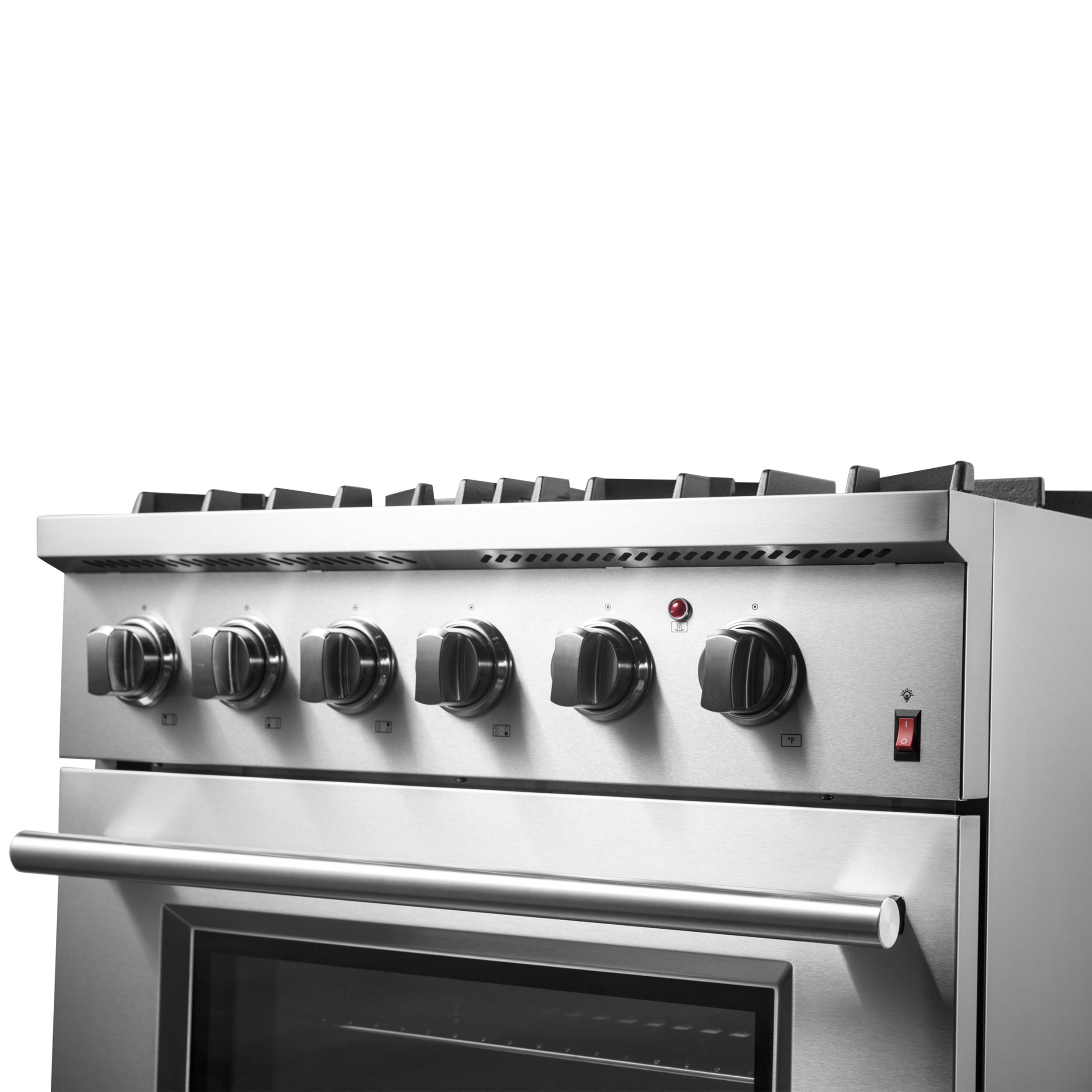 Forno Marco 30" Dual Fuel Range with 4 Sealed Burners in Stainless Steel (FFSGS6197-30) image 11