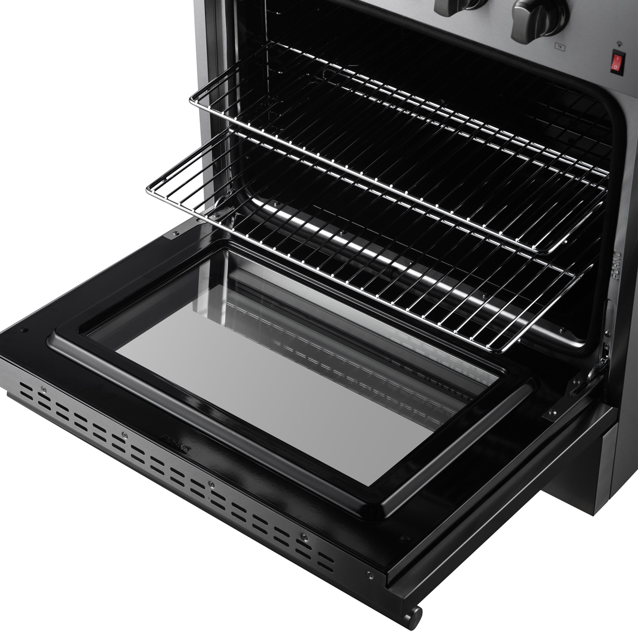 Forno Marco 30" Dual Fuel Range with 4 Sealed Burners in Stainless Steel (FFSGS6197-30) image 13