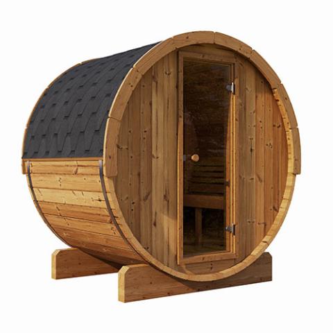 SaunaLife Model E6 and E6W Sauna Barrel ERGO Series Sauna Barrels image 1