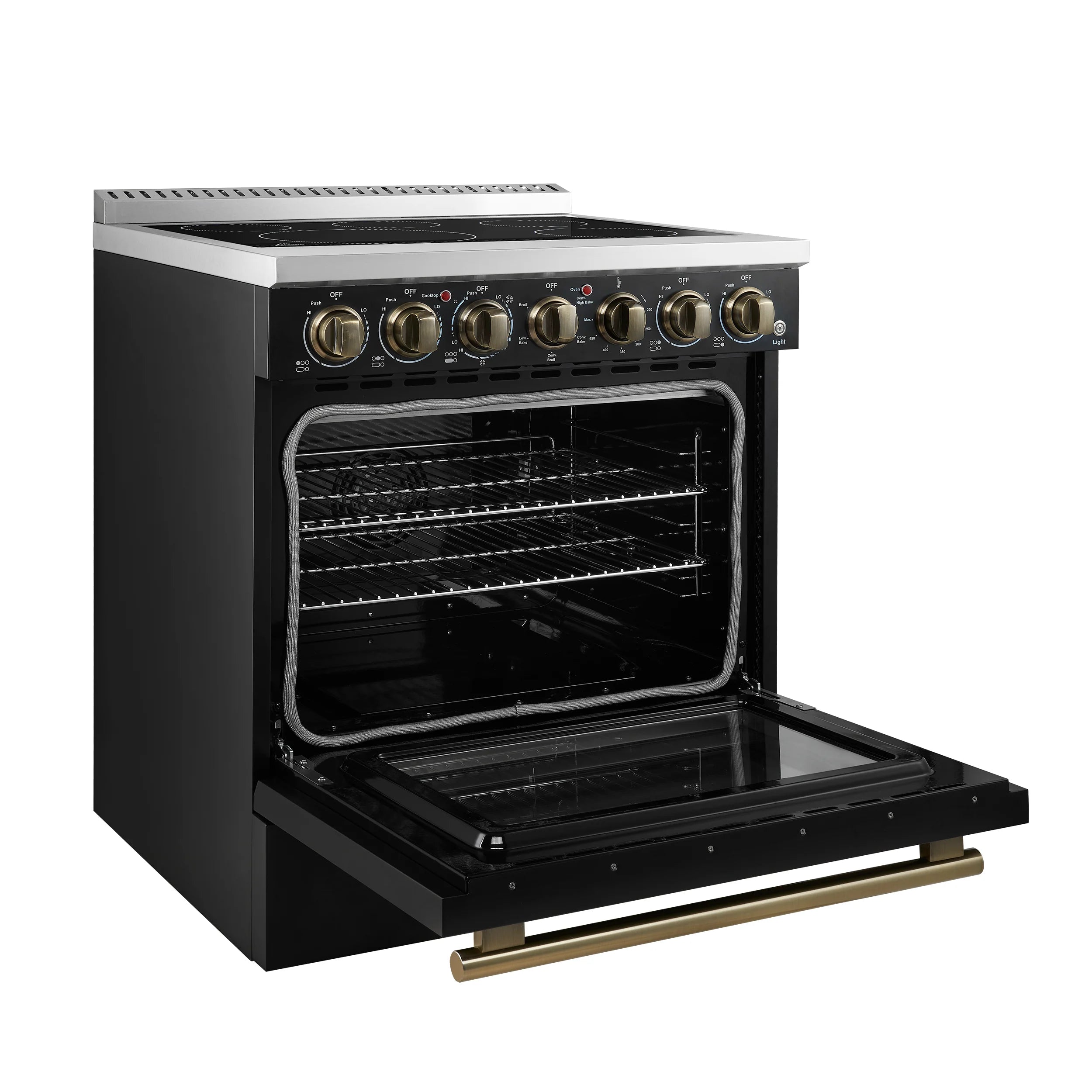 Forno Paolo Espresso 30" 4.38 cu. ft. Freestanding Electric Range