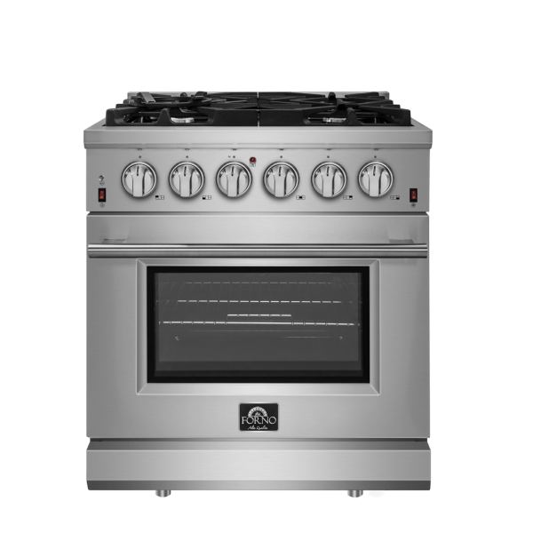 Forno 30″ Freestanding Gas Range with 5 Burners, FFSGS6239-30 image 1
