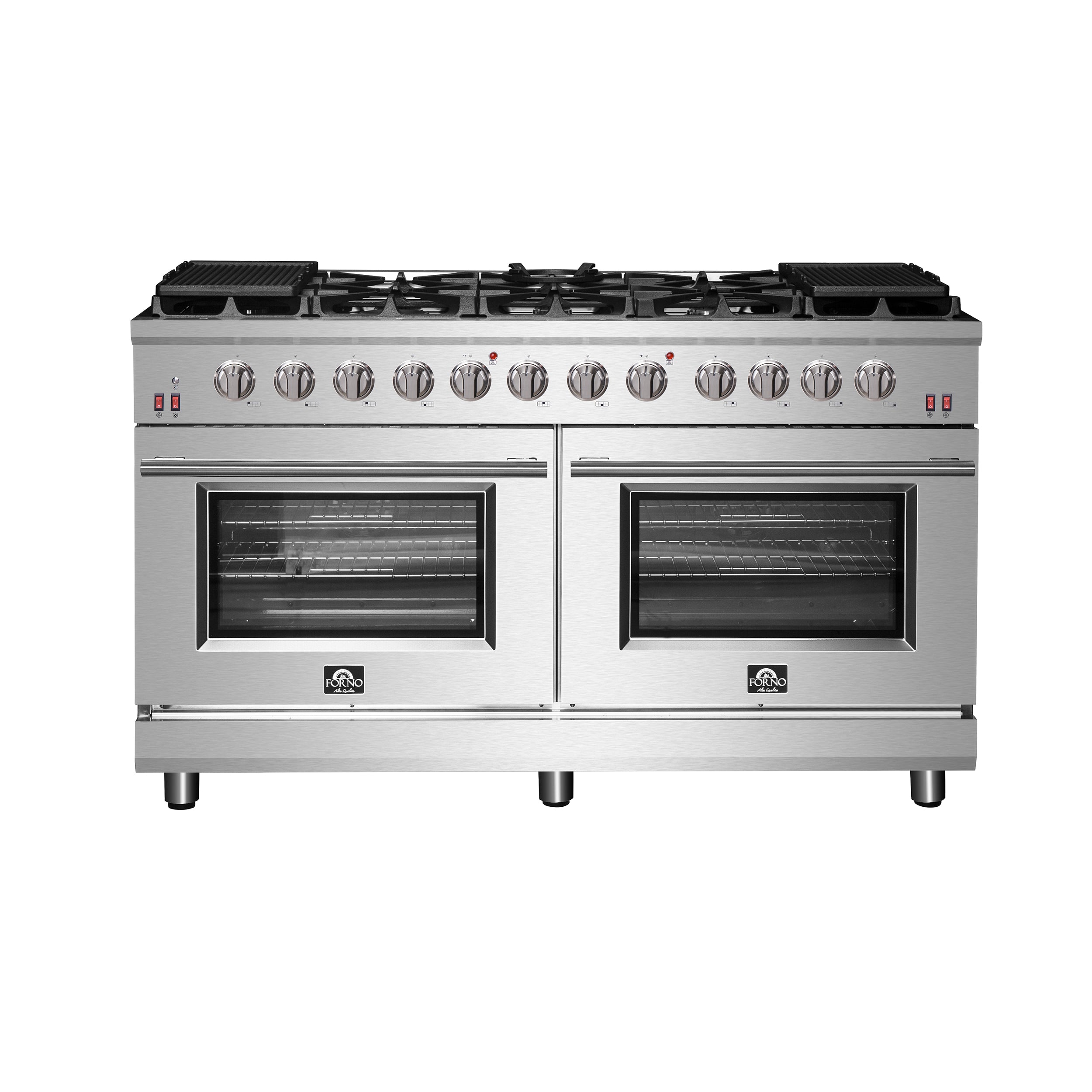 Forno 60″ Freestanding Gas Range with 10 Burners, FFSGS6239-60 image 1