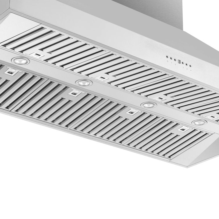 Forno 60" Island Range Hood in Stainless Steel, FRHIS5129-60 image 4