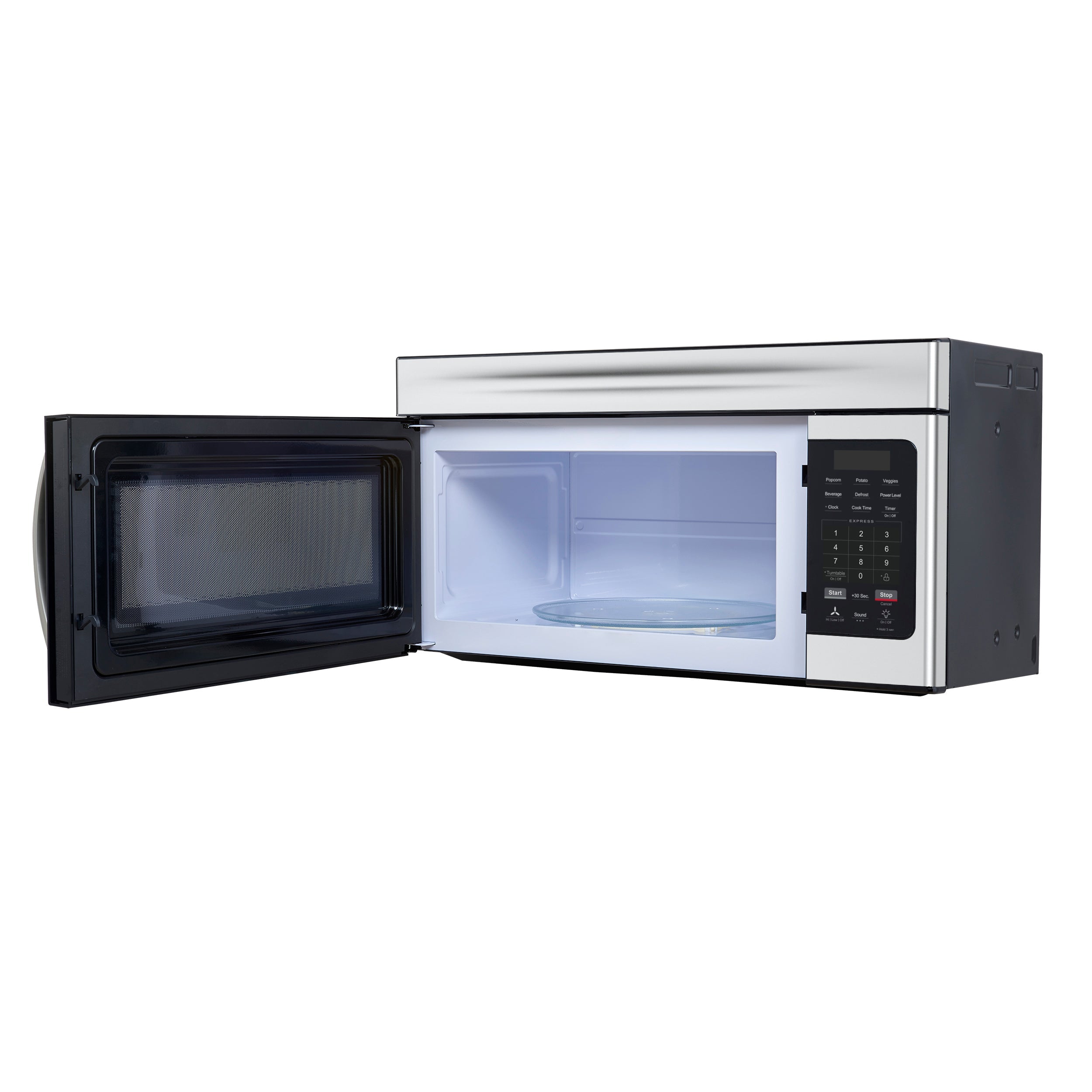 Forno Scalo 30" Over The Range Microwave - 1.6 cu. ft. 300 CFM in Stainless Steel, Black, White (FOTR3007-30) image 3
