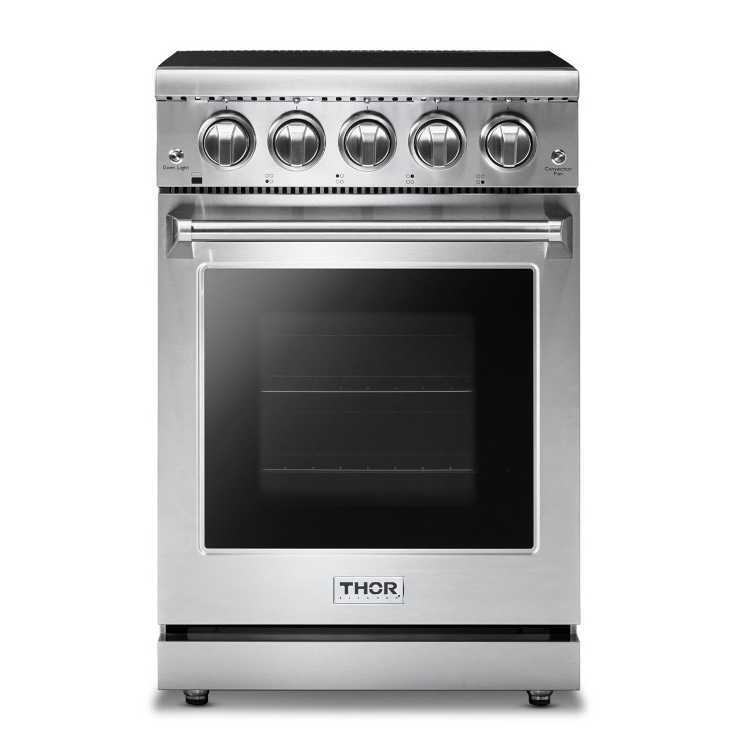 Thor Kitchen 24 in. Professional Electric Range in Stainless Steel, HRE2401 image 1