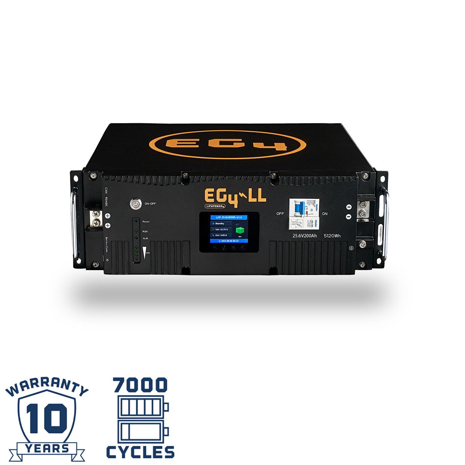 EG4-LL Lithium Battery V2 - 24V 200AH - Server Rack Battery image 1