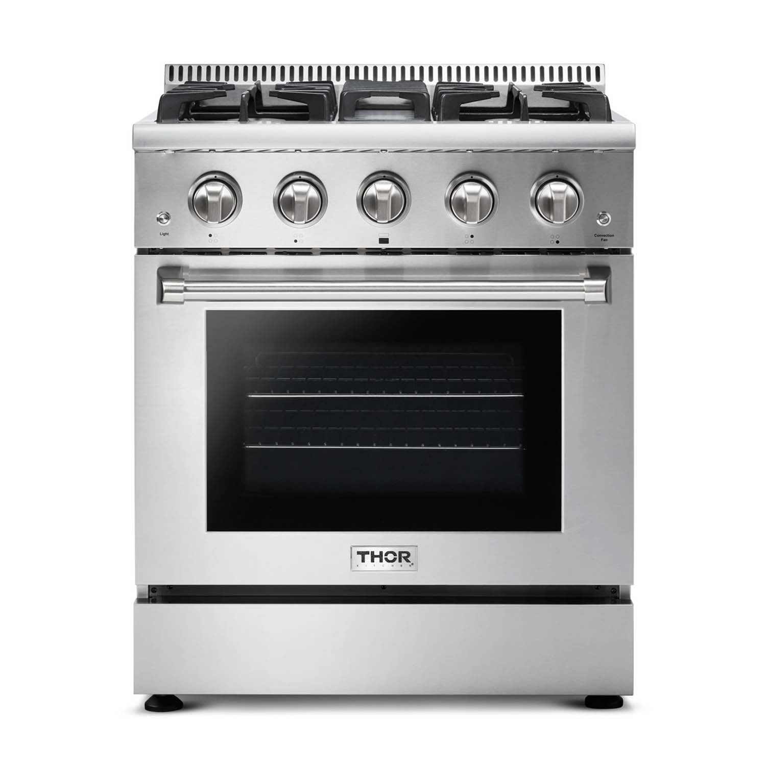 Thor Kitchen 30 Inch Gas Range FRB, HRG3080U / HRG3080ULP image 1
