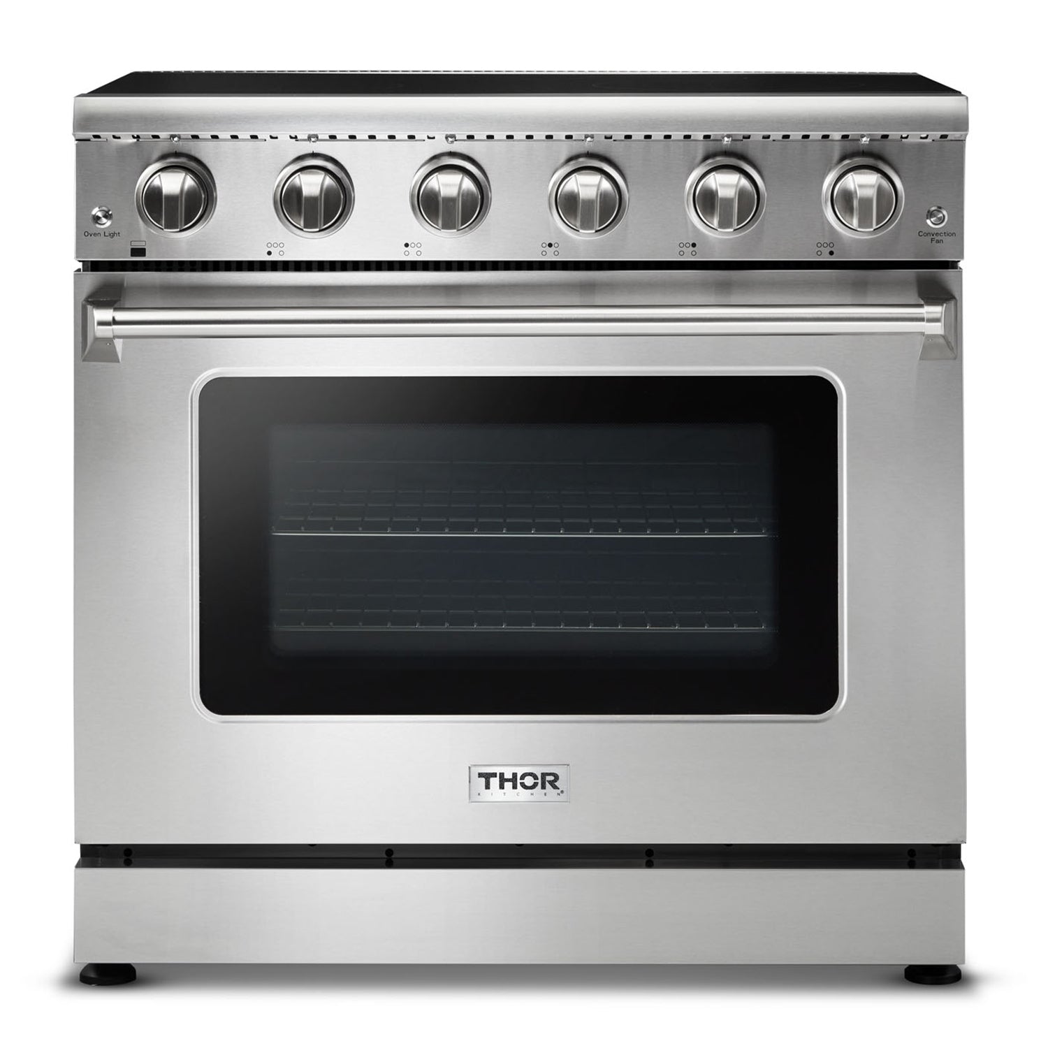 Thor Kitchen 36 Inch Professional Electric Range FRB, HRE3601 image 1