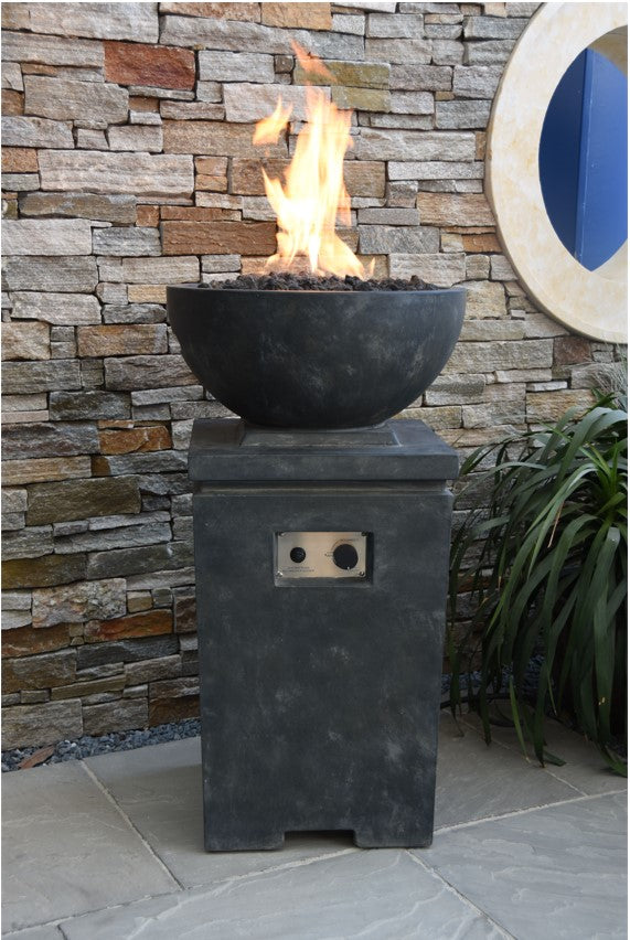 Modeno Exeter Fire Pit - Dark Grey image 1