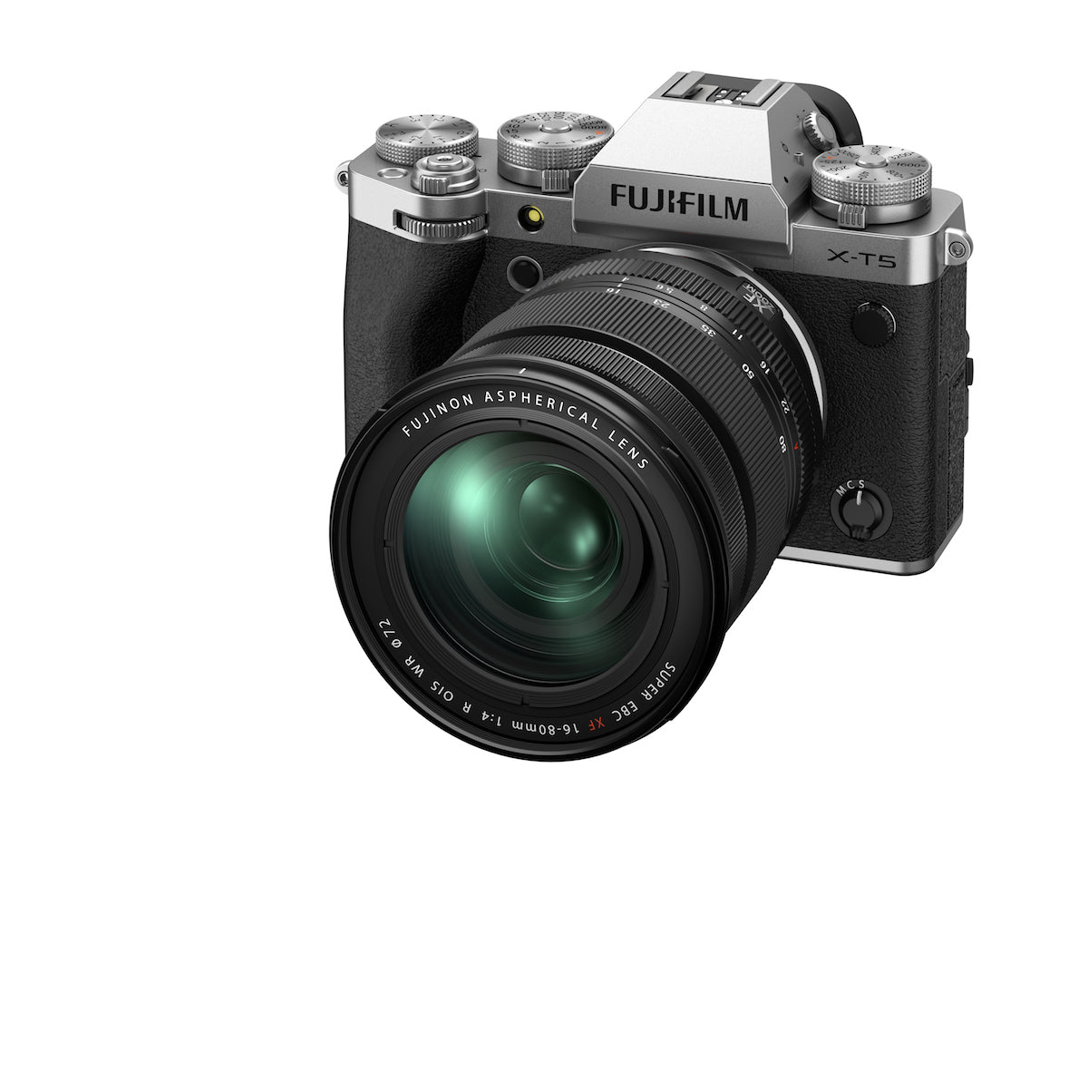 Fujifilm X-T5 Digital Camera w/16-80mm Lens (Silver) image 2