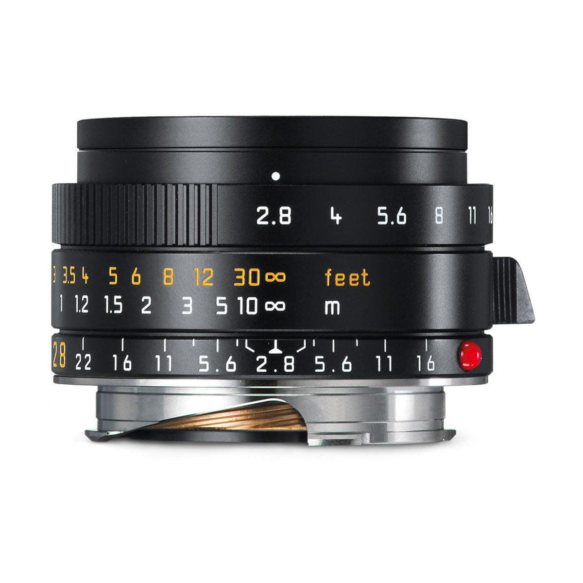 Leica 28mm f/2.8 Elmarit-M ASPH Lens (Black Anodized) image 1
