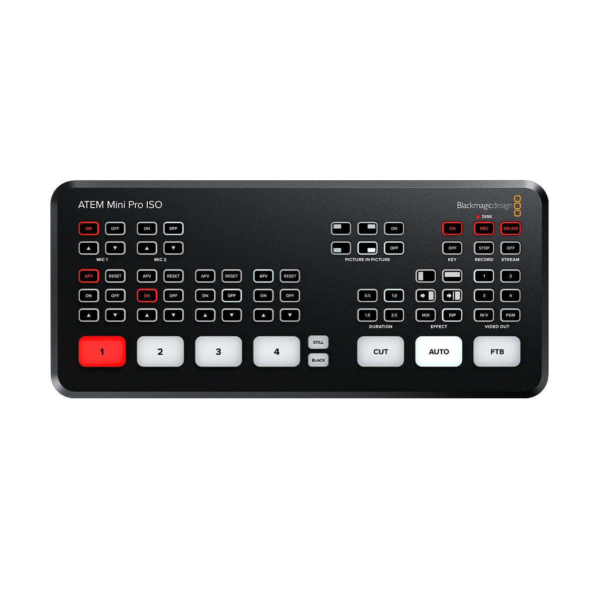 Blackmagic Design ATEM Mini Pro ISO HDMI Live Stream Switcher *OPEN BOX* image 1
