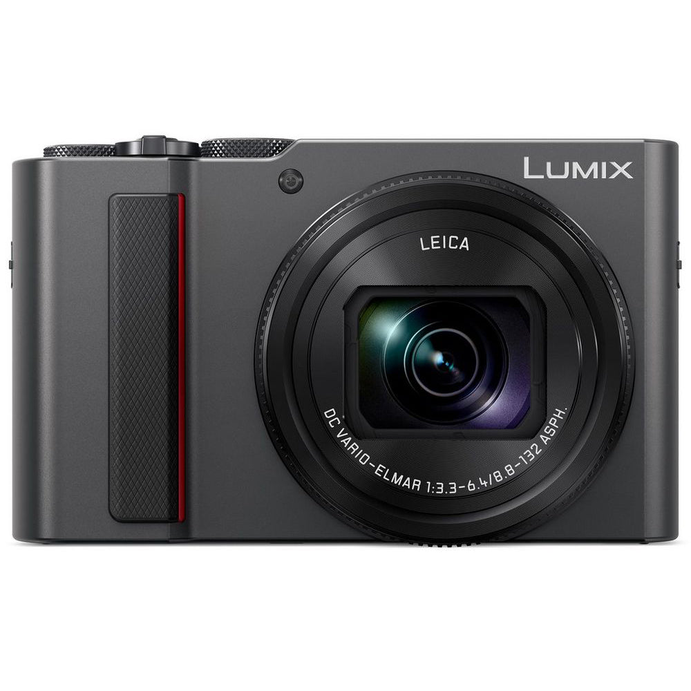 Panasonic Lumix DC-ZS200 Digital Camera (Silver) image 1