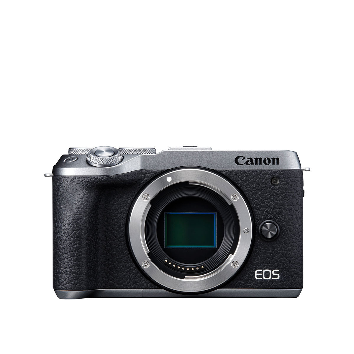 Canon EOS M6 Mark II Mirrorless Camera Body (Silver) image 1