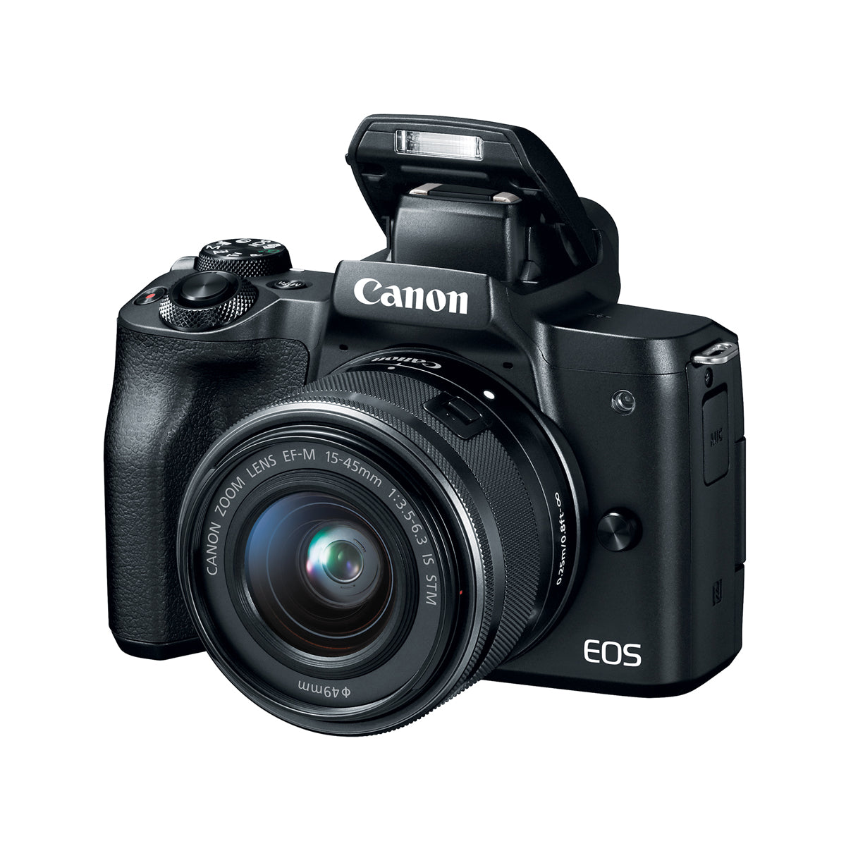 Canon EOS M50 with EF-M 15-45mm IS STM Lens Kit (Black) image 5