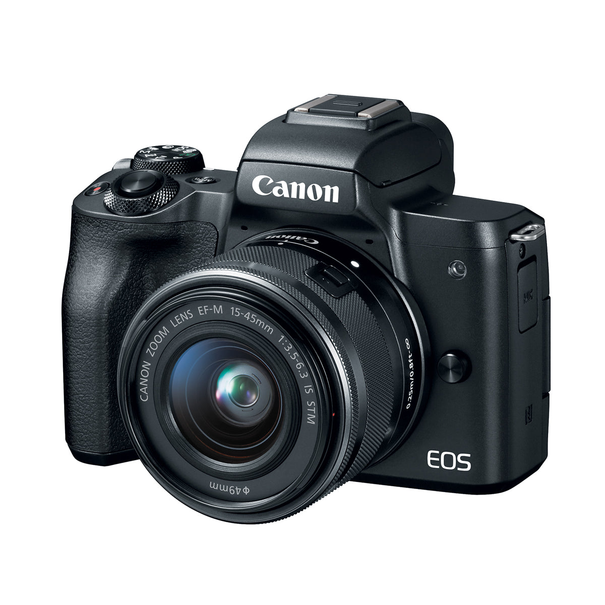 Canon EOS M50 with EF-M 15-45mm IS STM Lens Kit (Black) image 4