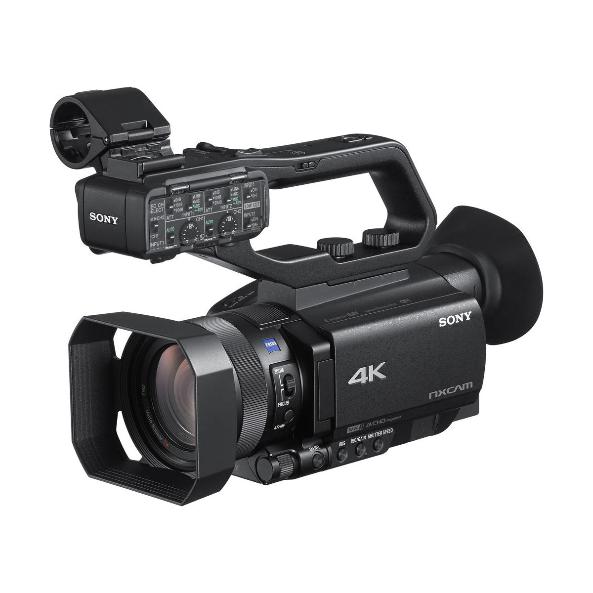 Sony HXR-NX80 4K NXCAM Camcorder image 1