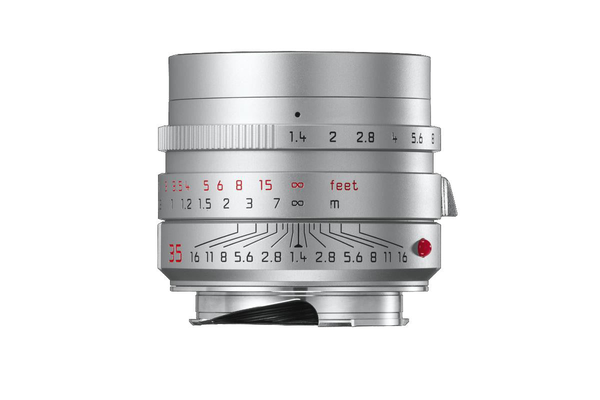 Leica 35mm f/1.4 ASPH Summilux-M Lens (Silver Anodized) image 1