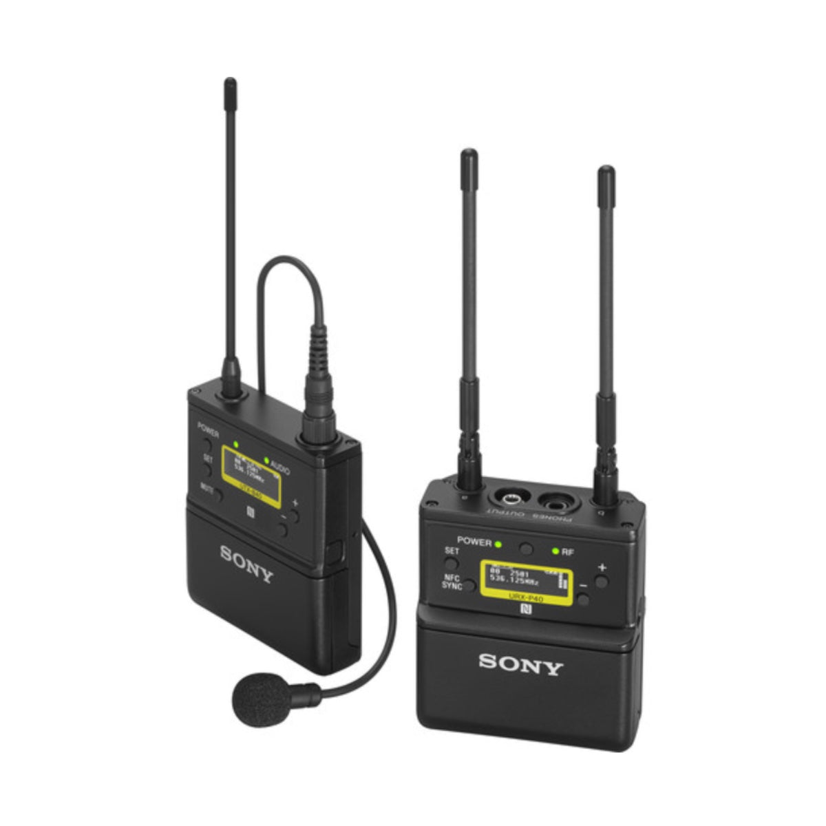 Sony UWP-D21 Camera-Mount Wireless Omni Lavalier Microphone System (UC14: 470 to 542 MHz) image 1