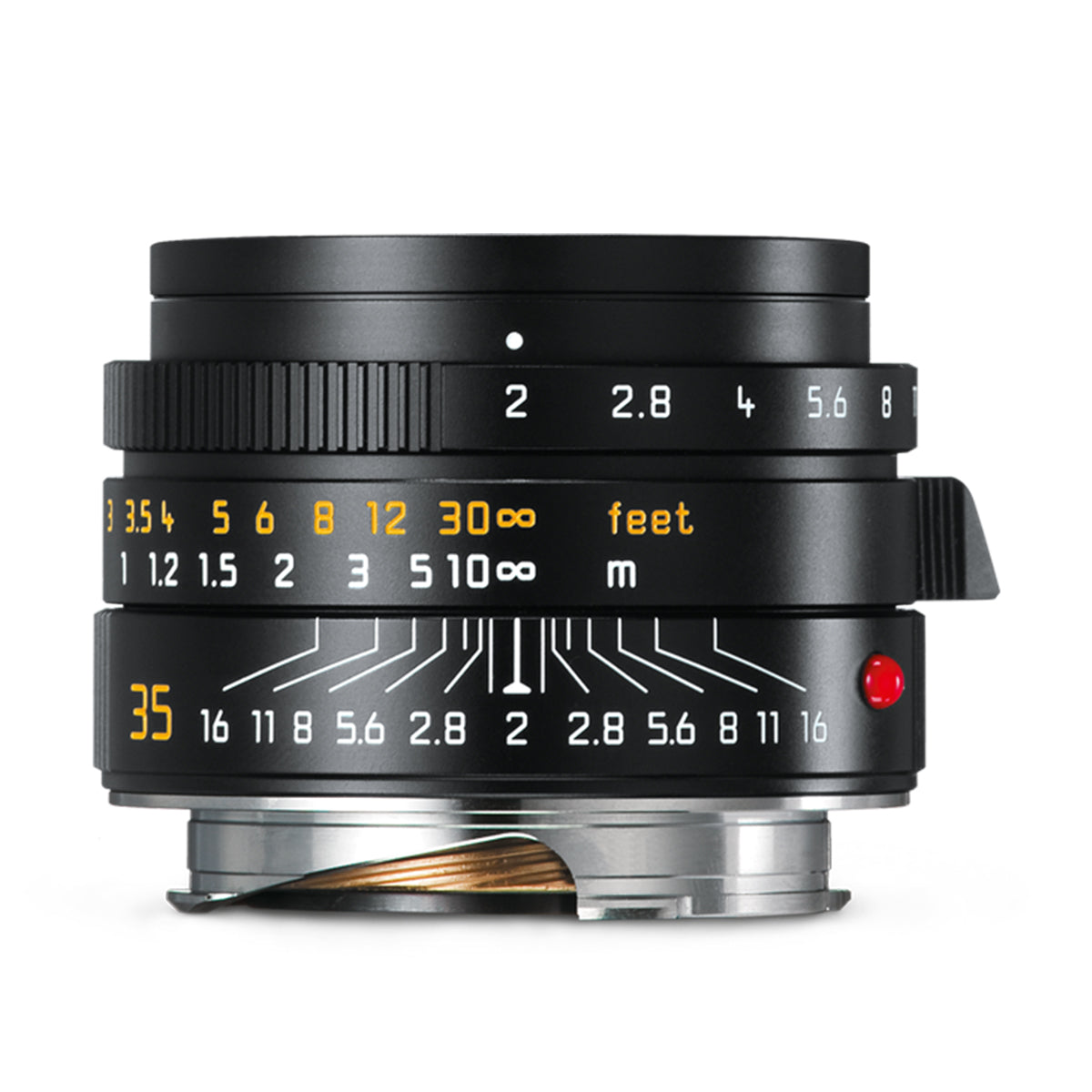 Leica 35mm f/2 Summicron-M ASPH Lens (Black Anodized) image 1