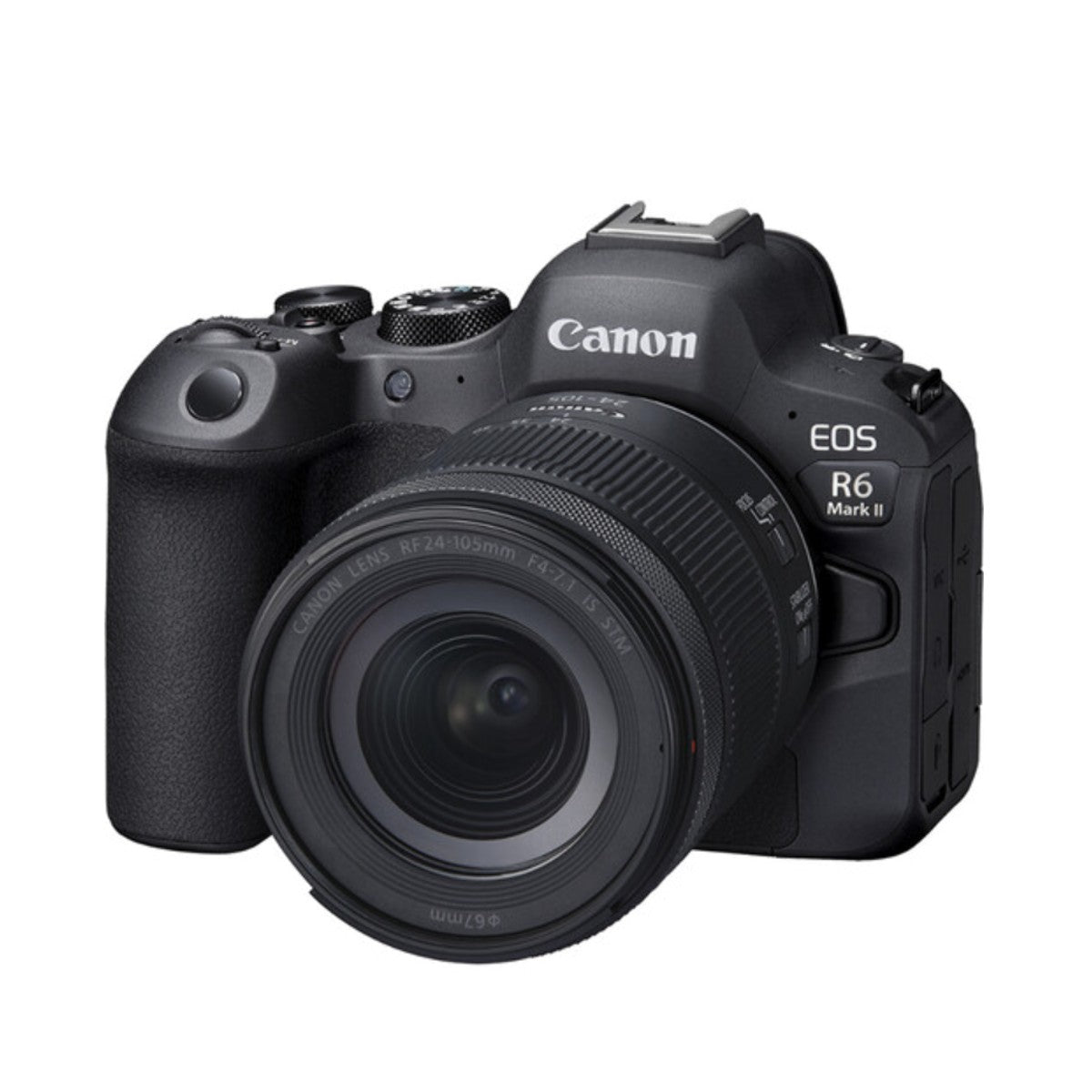 Canon EOS R6 Mark II Mirrorless Camera with RF 24-105mm f4-7.1 IS STM Lens image 1