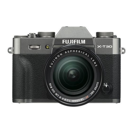 Fujifilm X-T30 Mirrorless Body with XF 18-55mm Lens Kit (Charcoal) image 1
