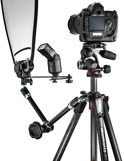 Manfrotto MK055XPRO3-3W Alu 3 Section Tripod w/3 Way Head image 7