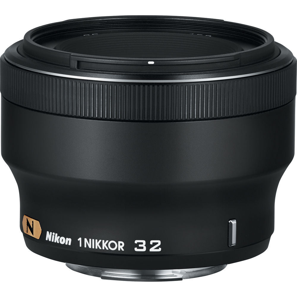 Nikon 1 Nikkor 32mm f/1.2 CX Lens Black image 1
