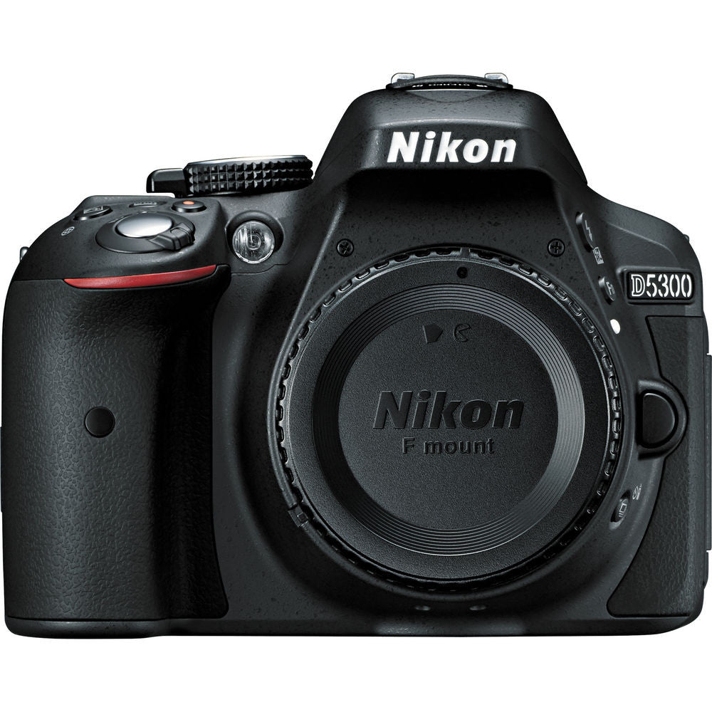 Nikon D5300 DX Digital SLR Camera Body Black image 1