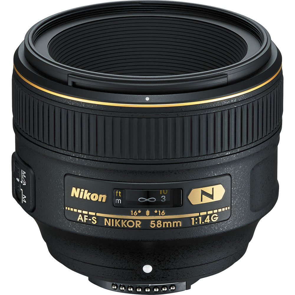 Nikon 58mm f/1.4G AF-S Nikkor Lens image 1