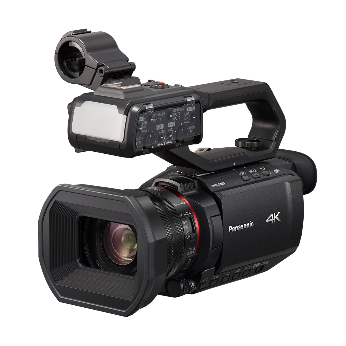 Panasonic HC-X2000 UHD 4K 3G-SDI/HDMI Pro Camcorder with 24x Zoom image 1