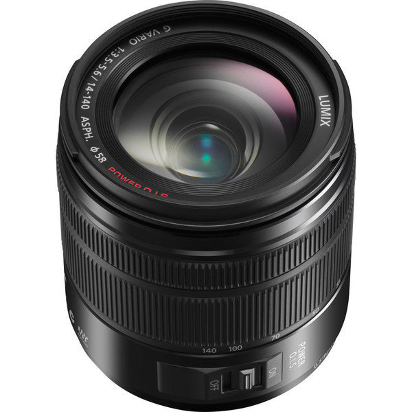 Panasonic Lumix G VARIO 14-140mm f/3.5-5.6 ASPH. Power O.I.S. Lens (Matte Black) image 1