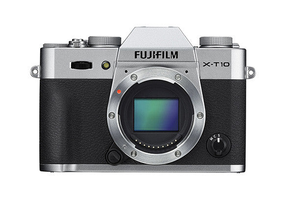 Fujifilm X-T10 Mirrorless Digital Camera Body (Silver) image 1