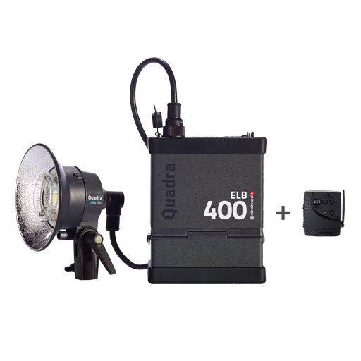 Elinchrom Quadra ELB 400 One Pro Head To Go Kit image 1