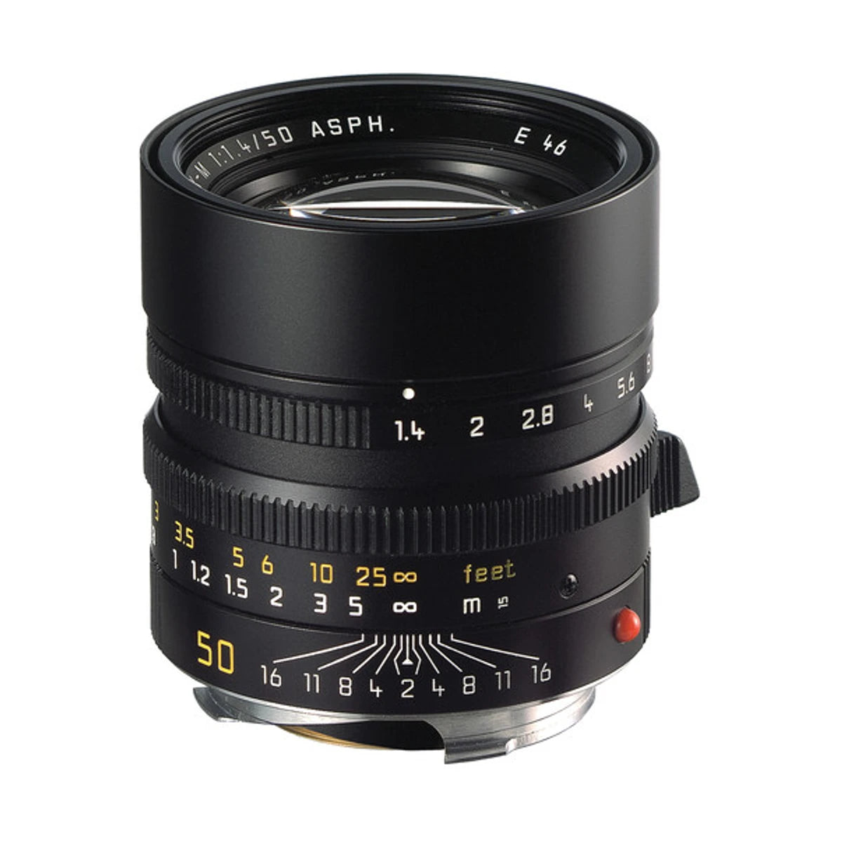 Leica 50mm f/1.4 Summilux-M ASPH Lens (Black Anodized) image 1