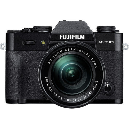 Fujifilm X-T10 Mirrorless Digital Camera with 16-50mm Lens (Black) image 1