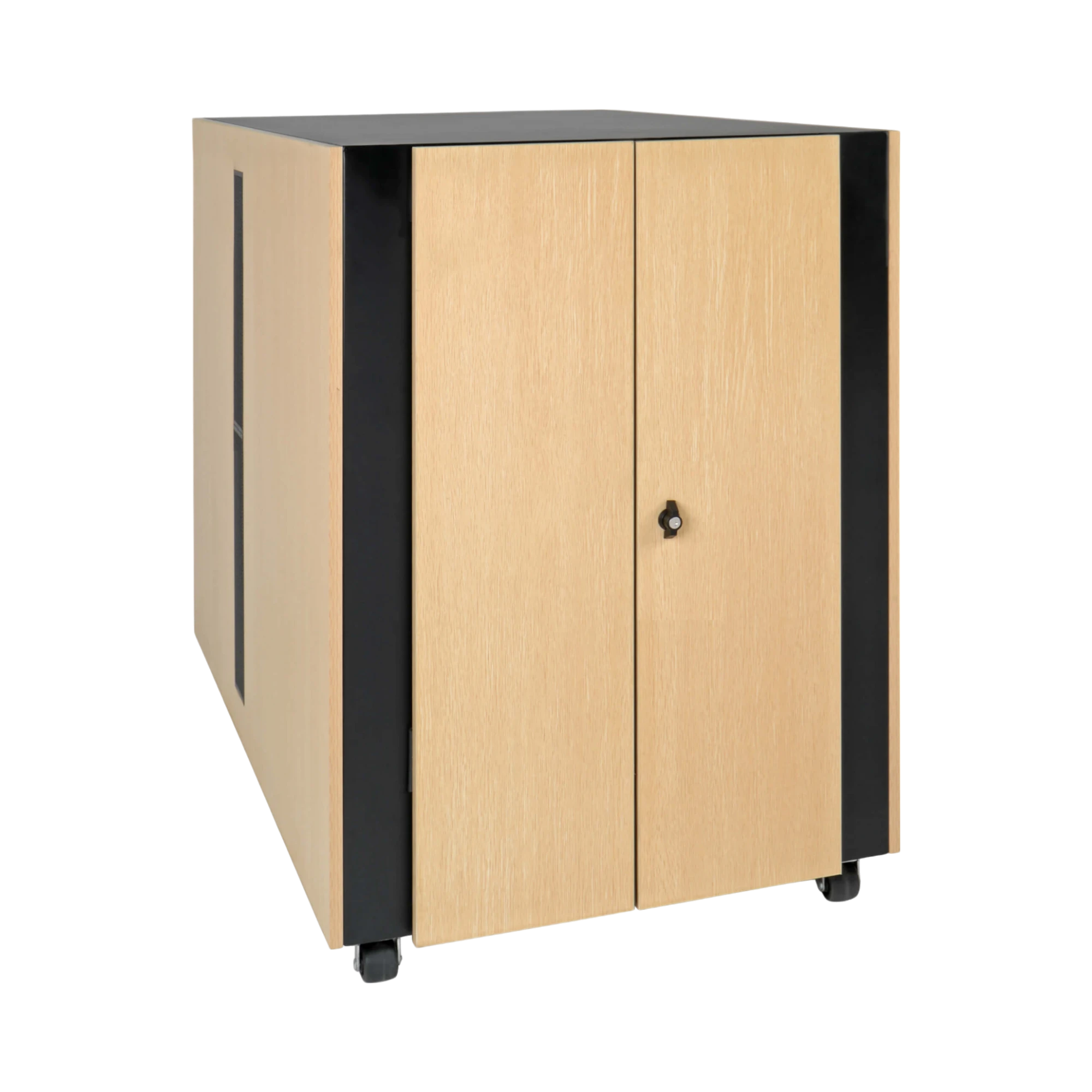 Tripp Lite SmartRack Sound Proof Half-Height Server Rack Enclosure, 18U image 1