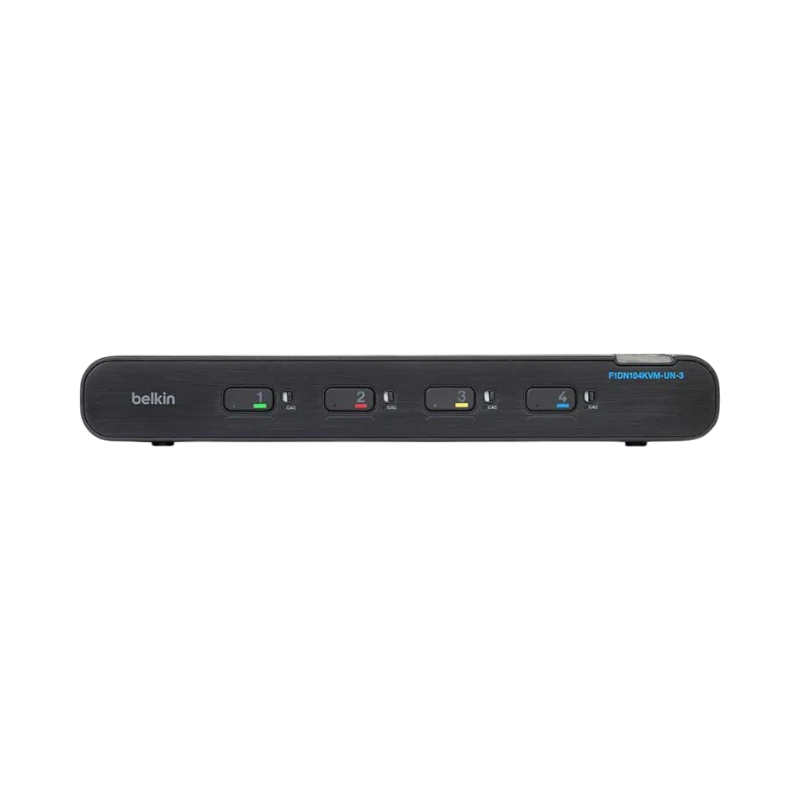 Belkin Secure Universal 4-Port KVM Switch with Audio image 1