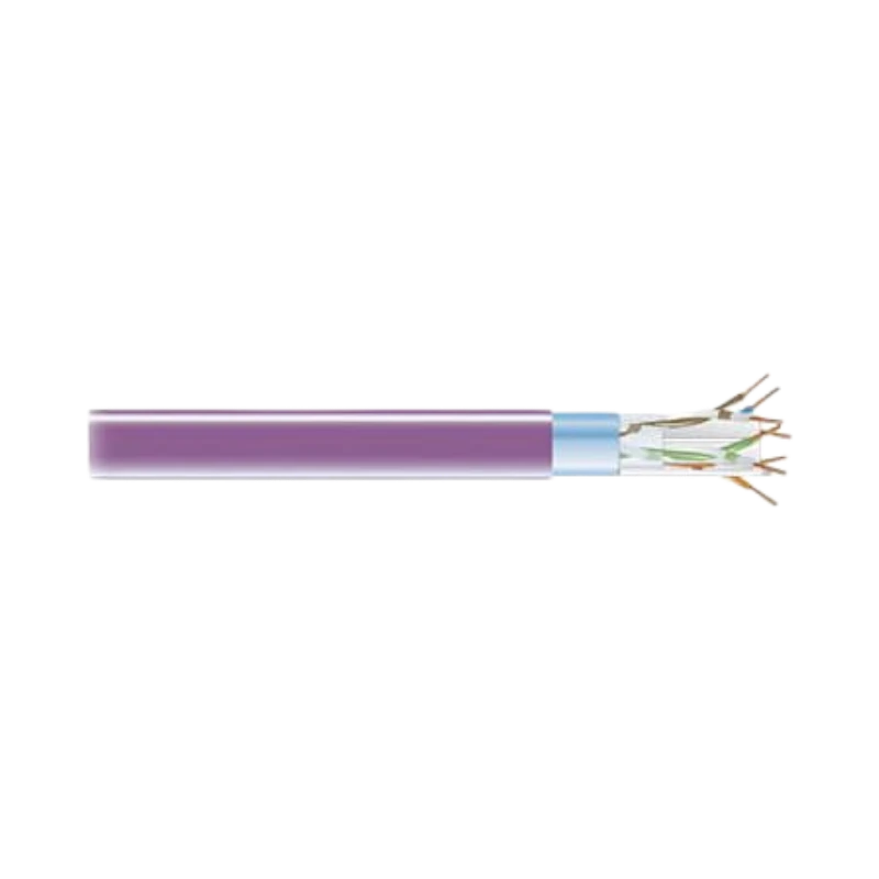 Black Box 1000ft CAT6 Plenum Bulk Cable (Violet) image 1