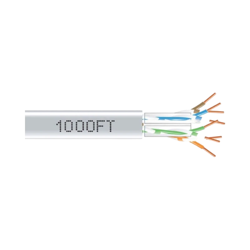 Black Box 1000ft GigaTrue Cat6a UTP Network Cable (Gray) image 1