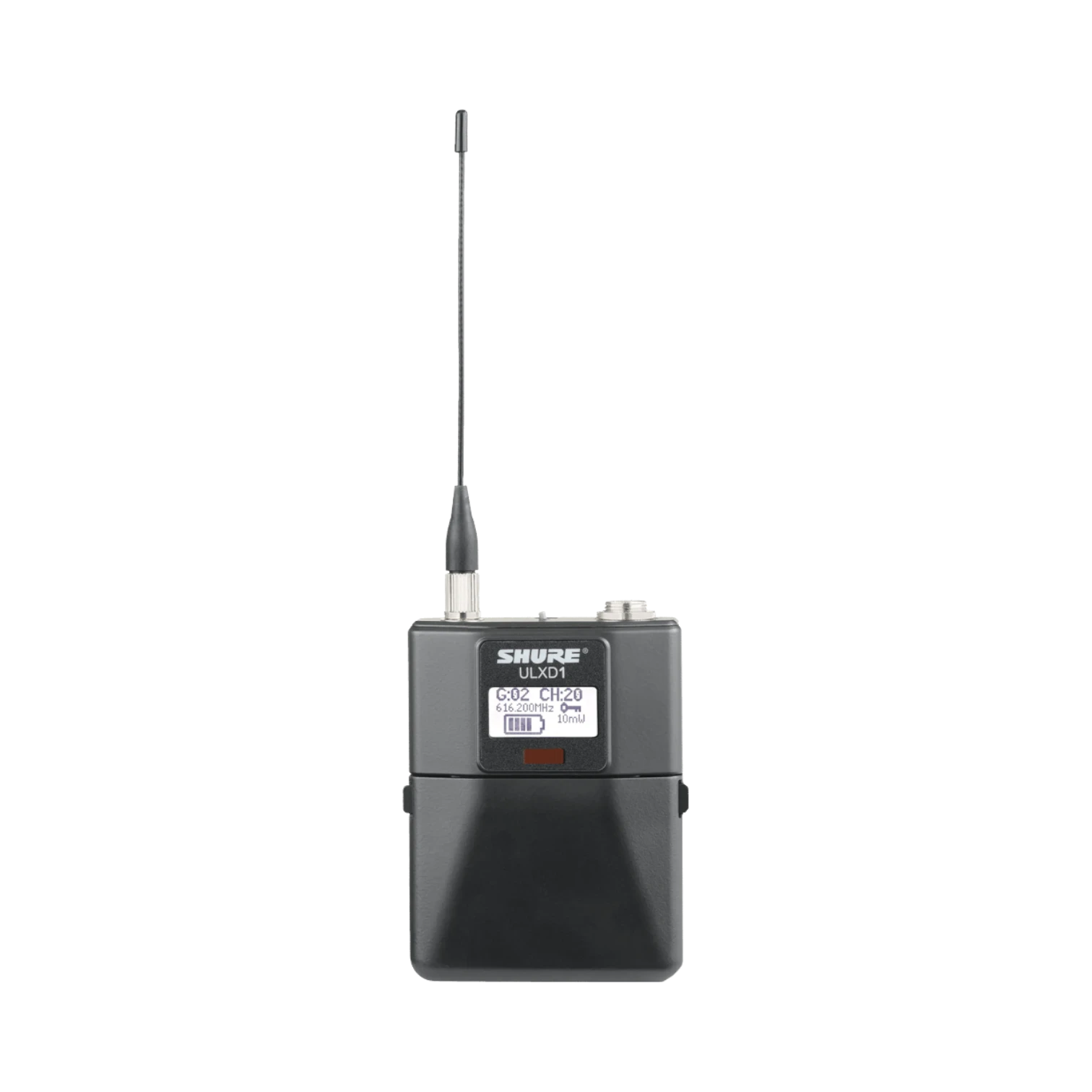 Shure ULXD1 VHF Digital Wireless Bodypack Transmitter with TA4M (V50: 174 to 216 MHz) image 1