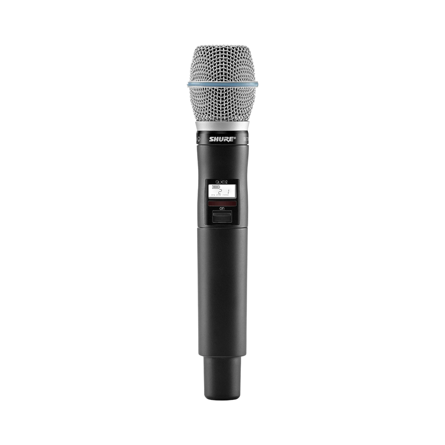 Shure QLXD2/B87A Digital Handheld Wireless Microphone Transmitter image 1