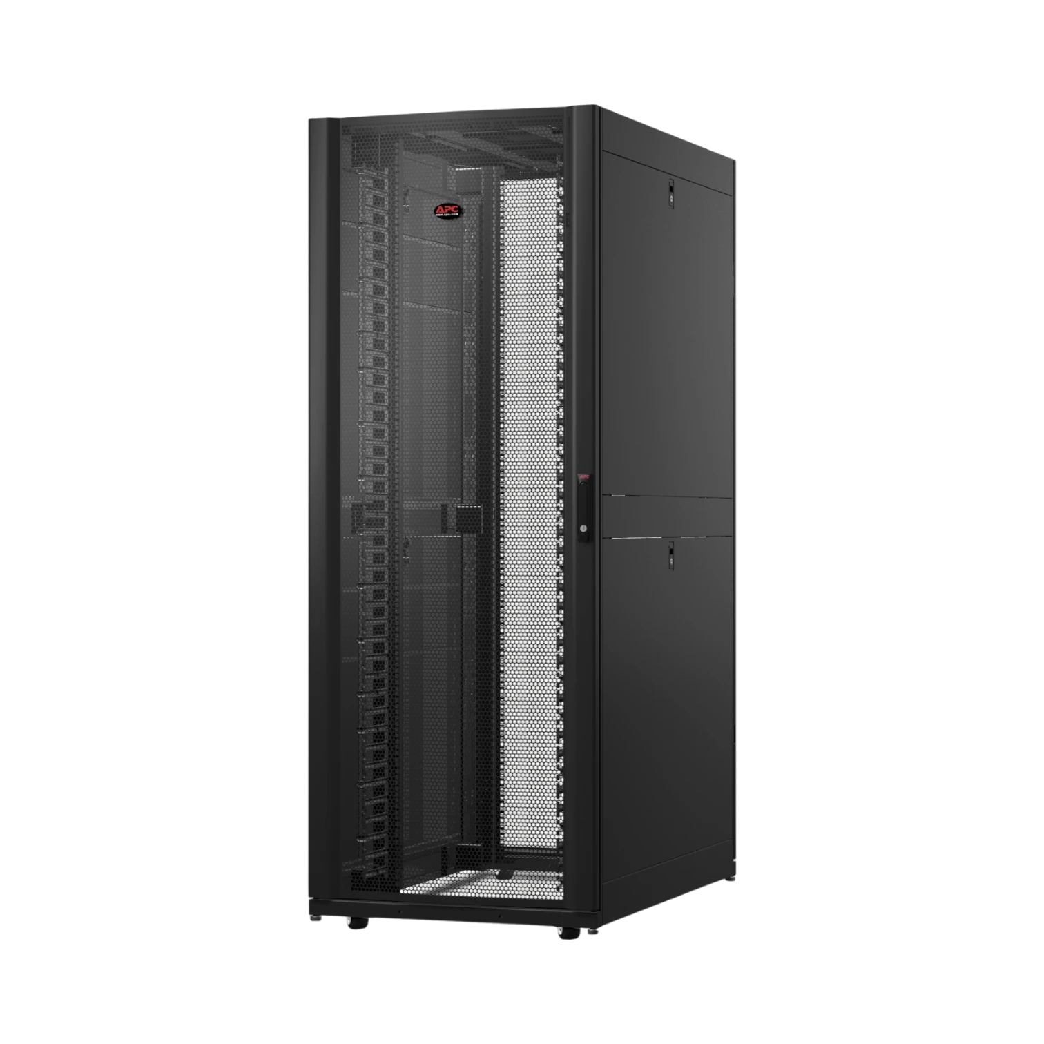 APC NetShelter SX, Networking Rack Enclosure, 42U, Black, 1991H x 750W x 1200D mm image 1